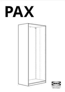 IKEA PAX kast monteren 2